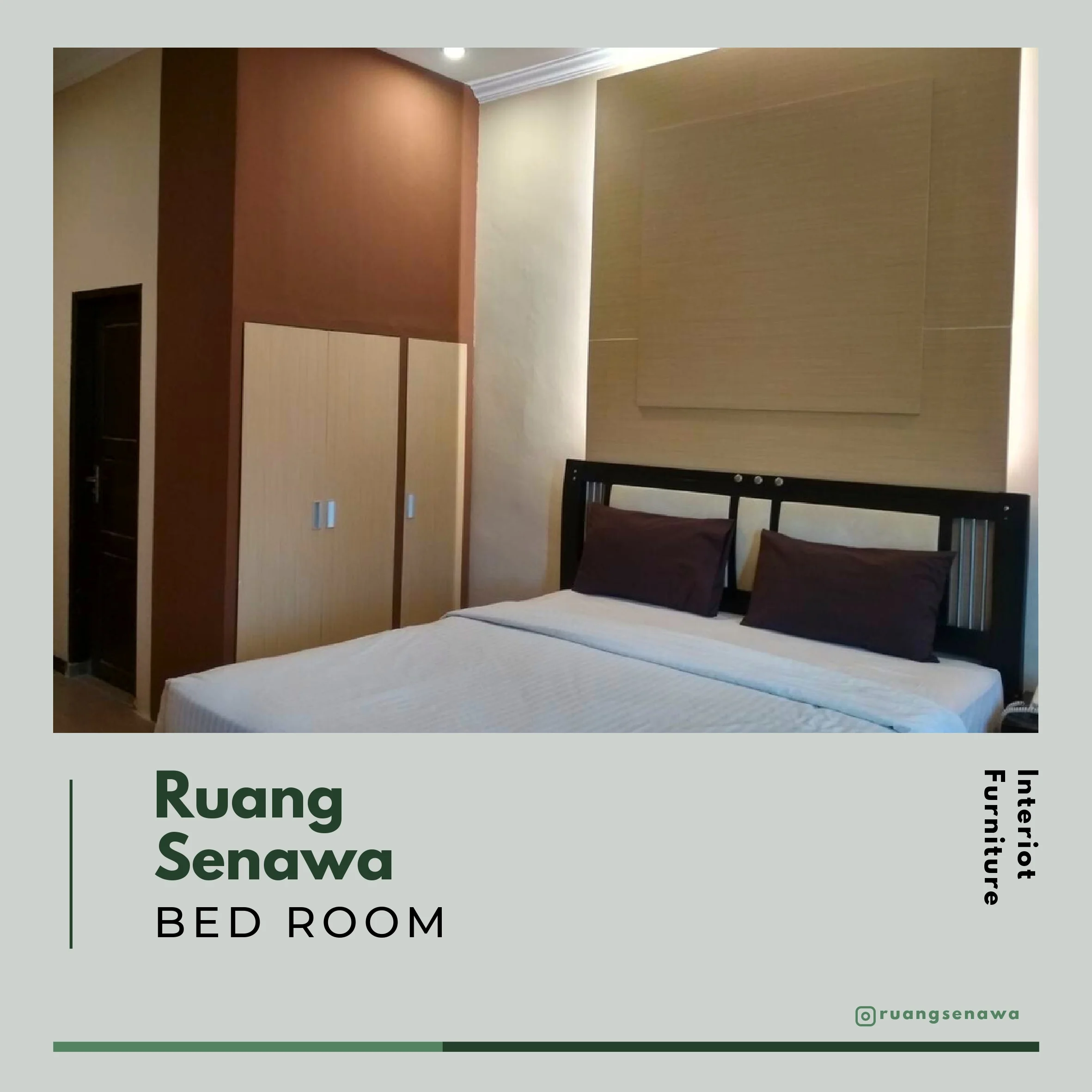 Desain Kamar Tidur Palu & Custom Wardrobe